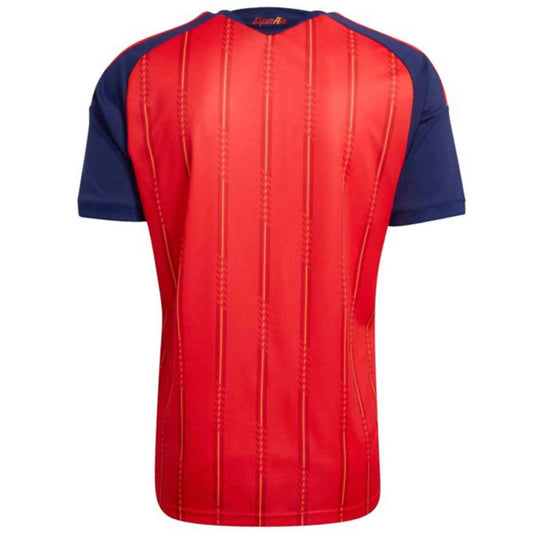 Men's Spain World Cup 2026 Home Soccer Jersey Premium - Final Match Edition (With Patches) product view 2
