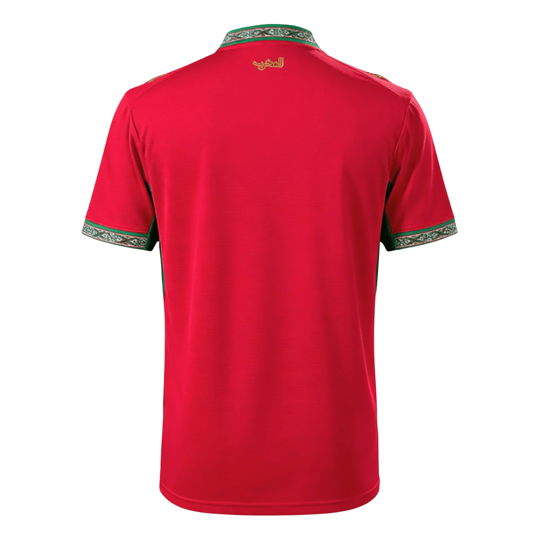 Men's Morocco World Cup 2026 Home Soccer Jersey product view 10