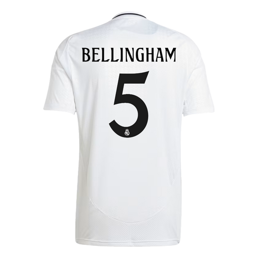 Real Madrid Soccer Jersey BELLINGHAM #5 Home 2024/25 product view 2