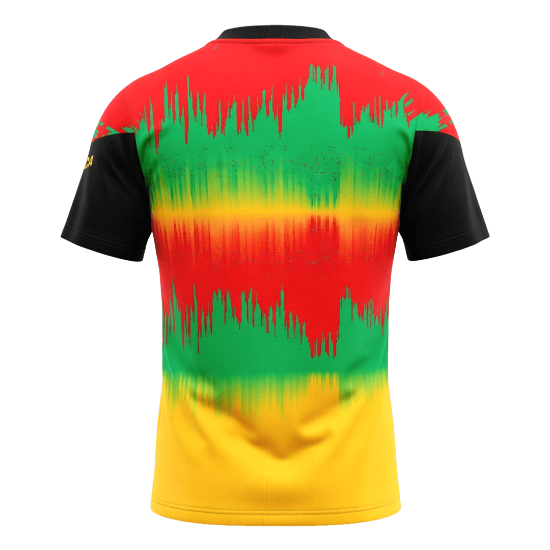 Men's Jamaica World Cup 2026 Pre-Match Soccer Jersey product view 9