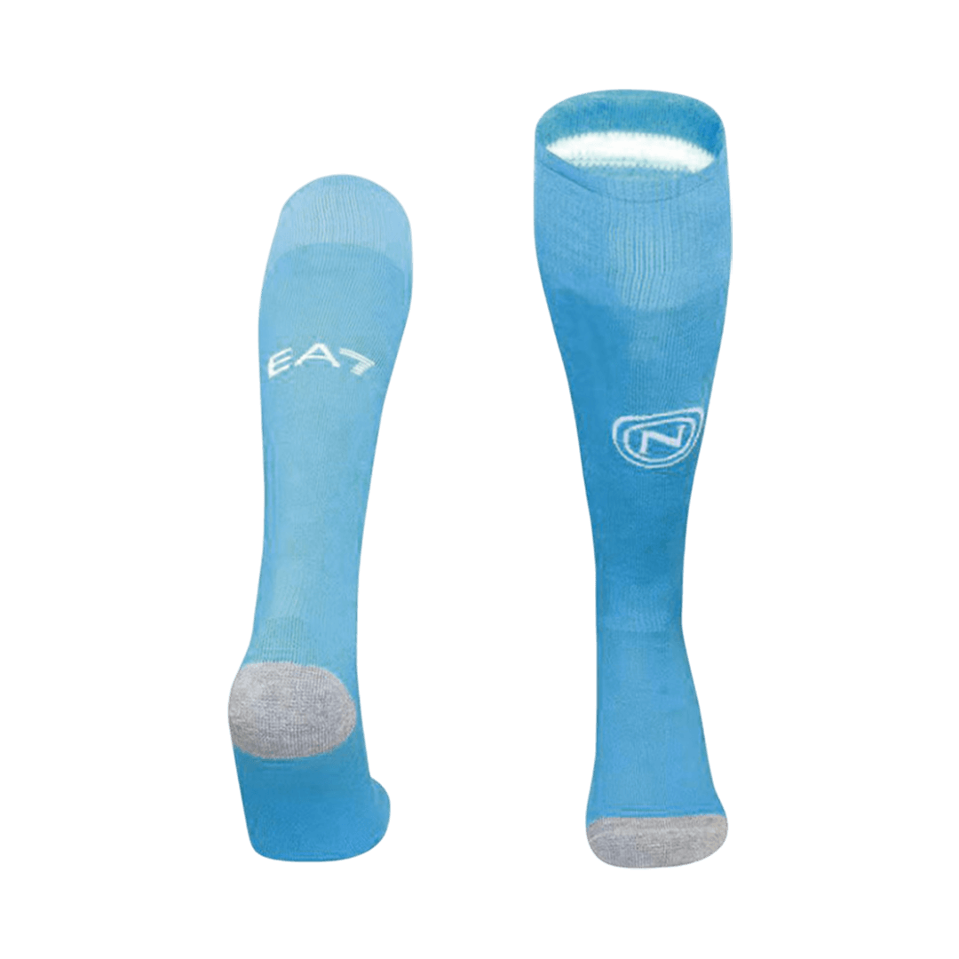 Men's Napoli 2025/26 Home Soccer Socks product view 1
