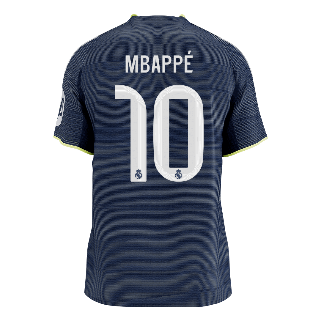 MBAPPÉ #10 Men's Real Madrid 2025/26 Player Version Away Soccer Jersey - Slim Fit Premium product view 9