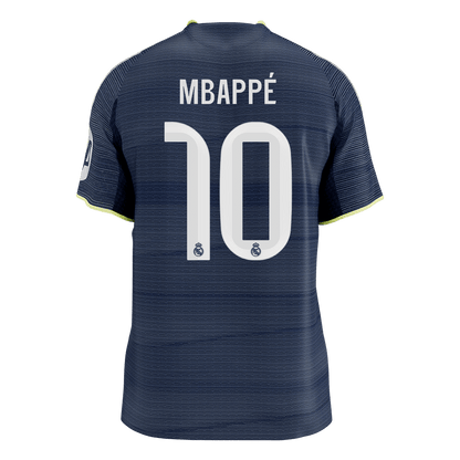 MBAPPÉ #10 Men's Real Madrid 2025/26 Player Version Away Soccer Jersey - Slim Fit Premium product view 9