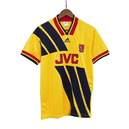 Retro Men's Arsenal 1993/94 Away Soccer Jersey product view 8