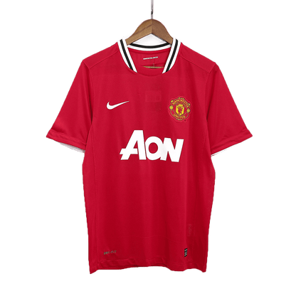 Retro Men's Manchester United 2011/12 Home Soccer Jersey product view 9
