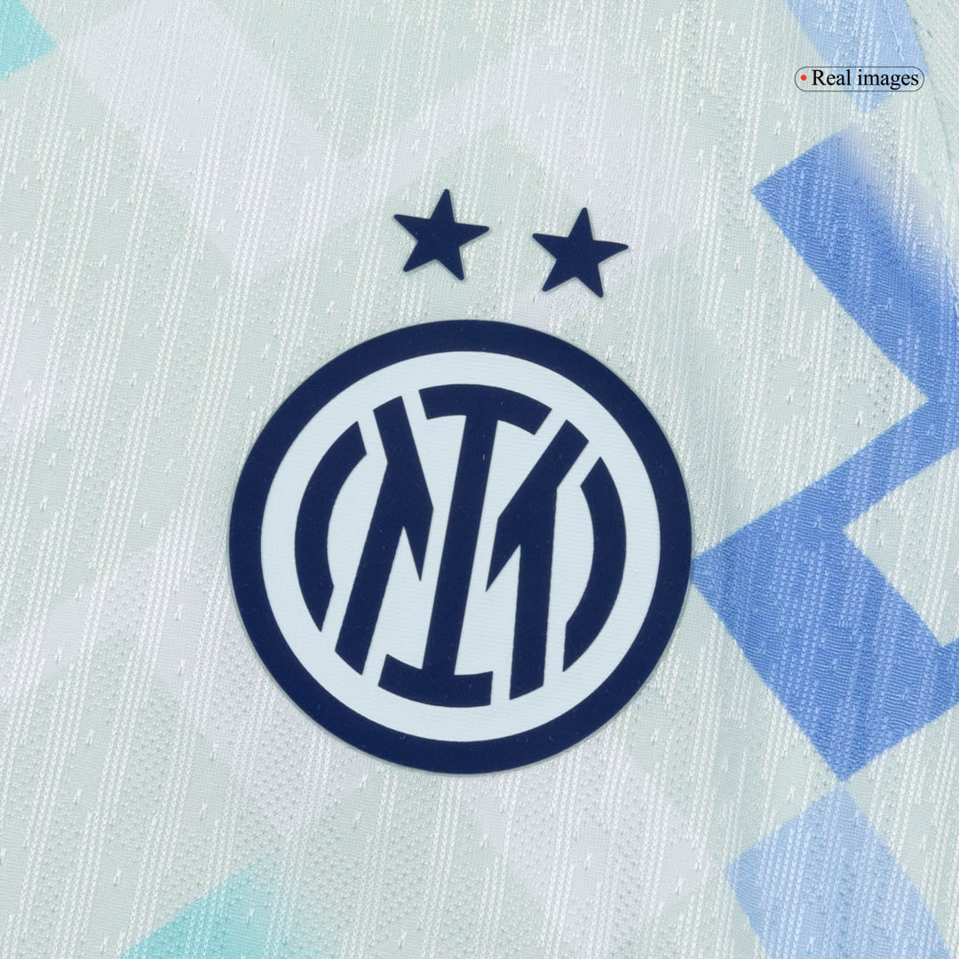 DUMFRIES #2 Men's Inter Milan 2025/26 Player Version Away Soccer Jersey - Slim Fit product view 7