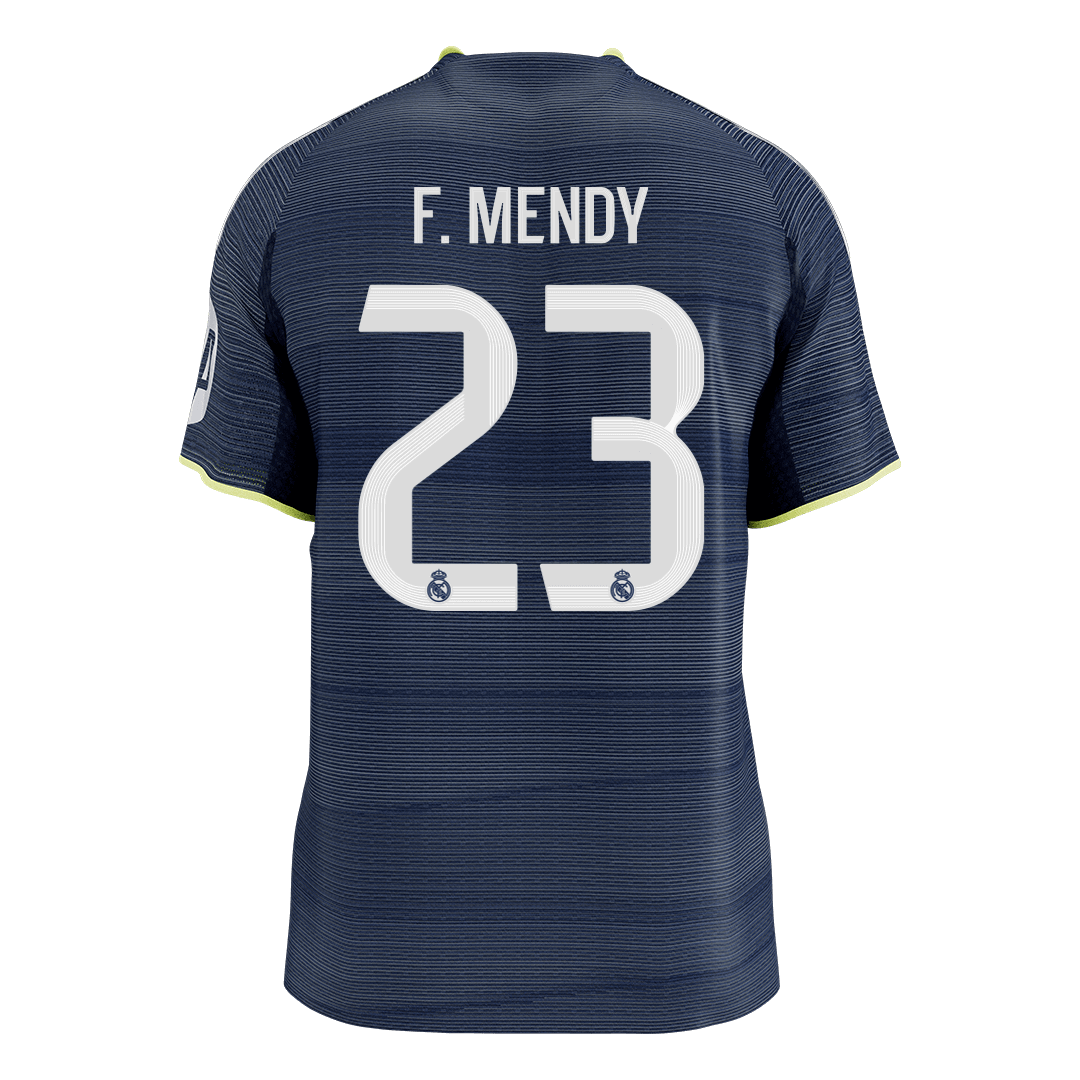 F.MENDY #23 Men's Real Madrid 2025/26 Player Version Away Soccer Jersey - Slim Fit Premium product view 9