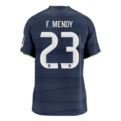 F.MENDY #23 Men's Real Madrid 2025/26 Player Version Away Soccer Jersey - Slim Fit Premium product view 9