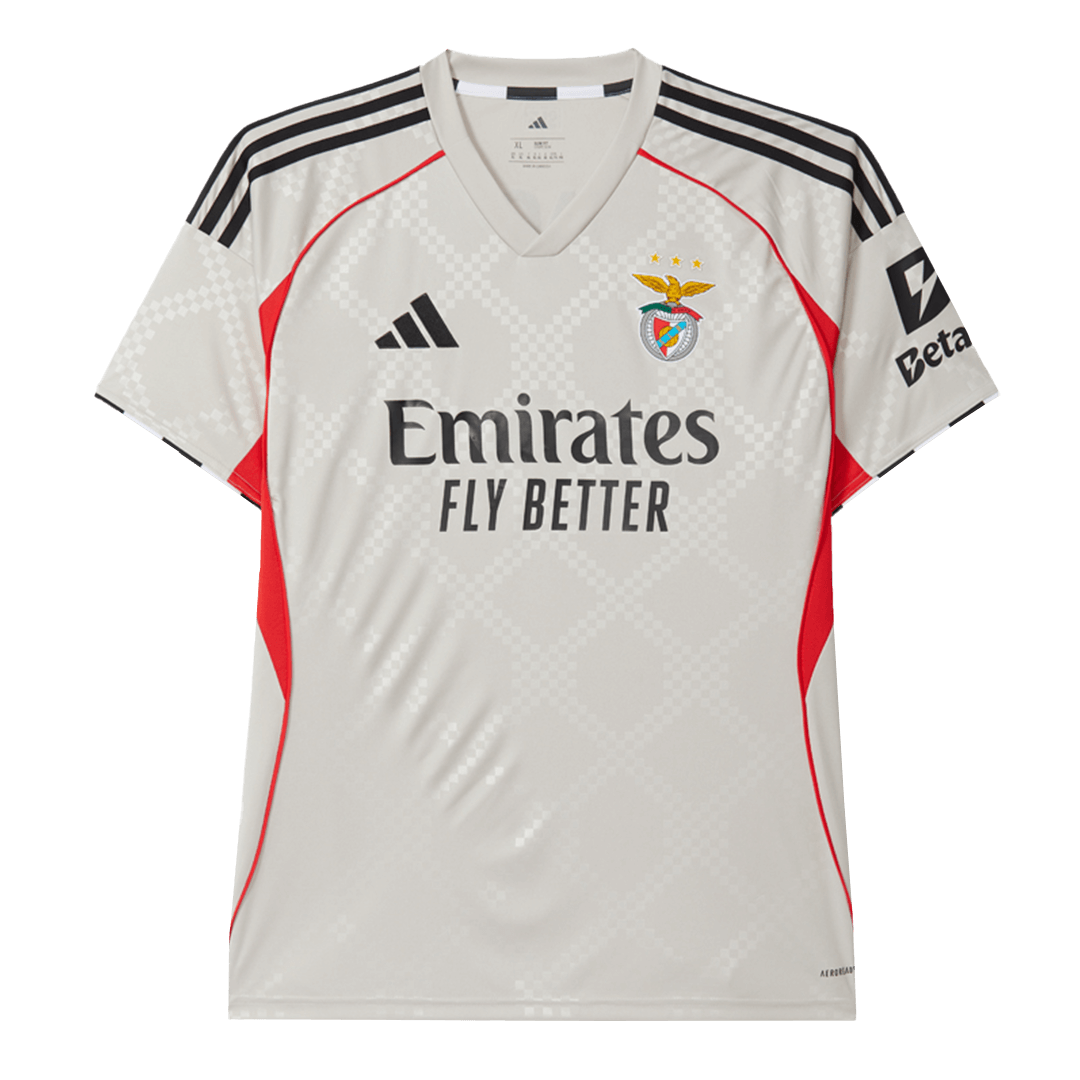 Men's Benfica 2025/26 Away Soccer Jersey product view 1
