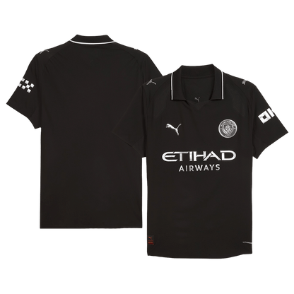 Men's Manchester City 2025/26 Player Version Away Soccer Jersey - Slim Fit product view 4