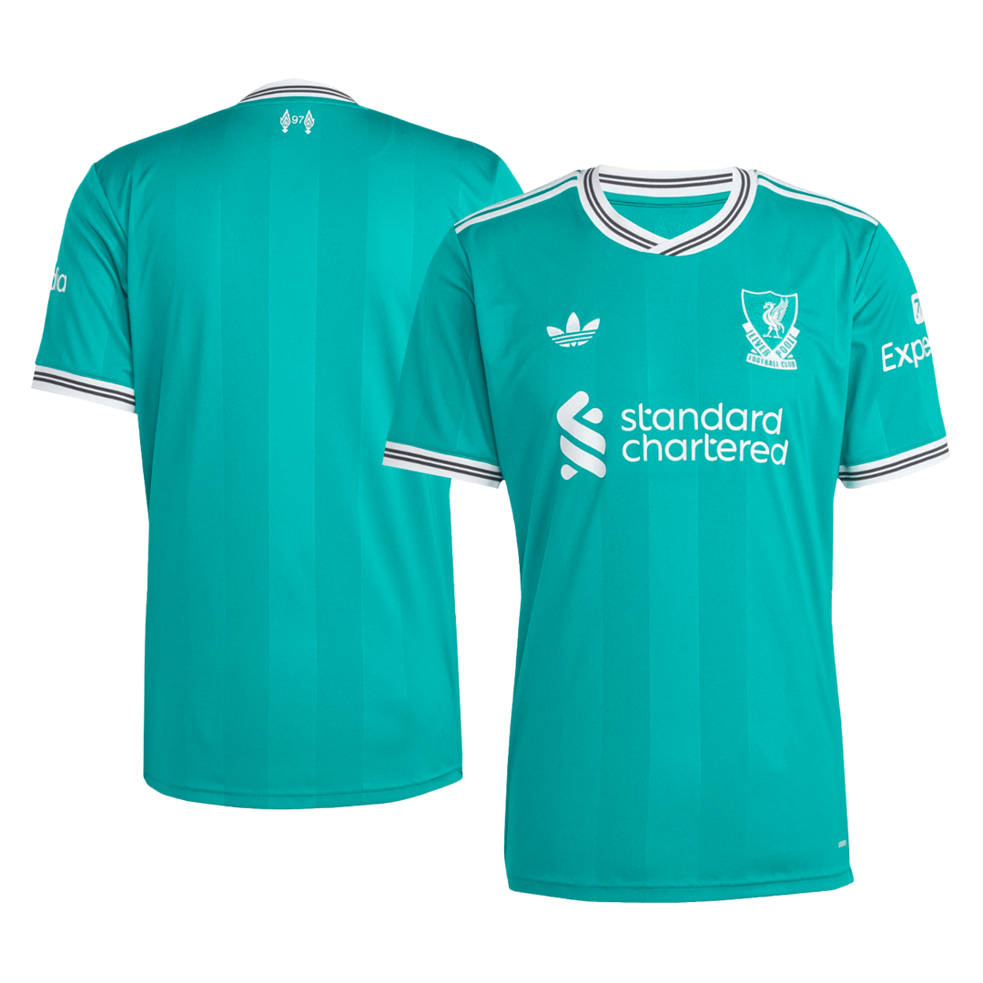 Men's Liverpool 2025/26 Third Away Soccer Jersey Kit