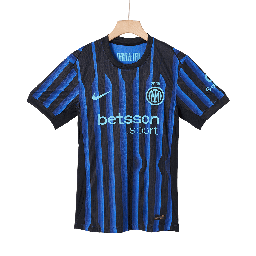 Men's Inter Milan 2025/26 Player Version Home Soccer Jersey - Slim Fit product view 12