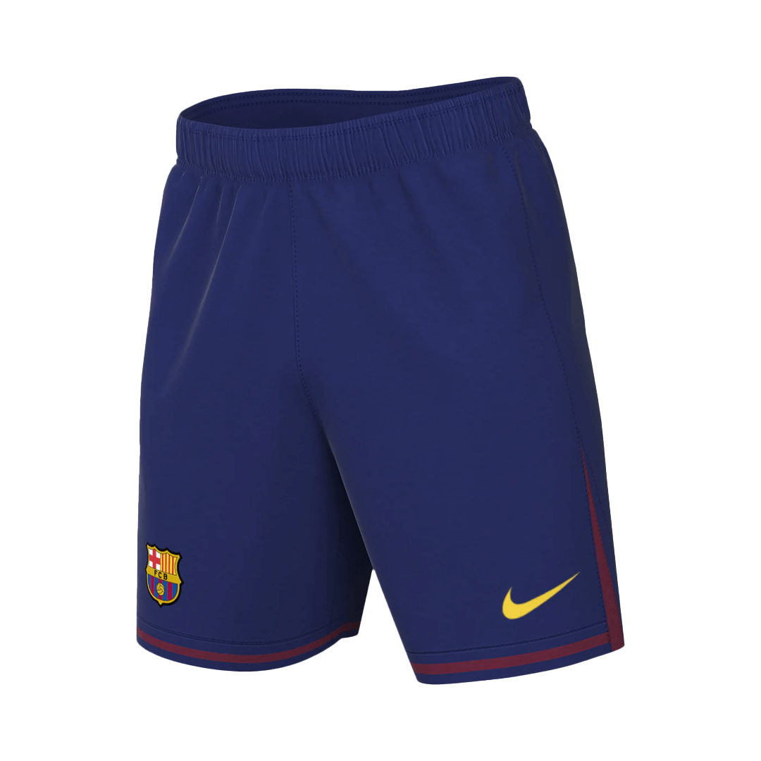 Men's Barcelona 2025/26 Home Soccer Shorts product view 1