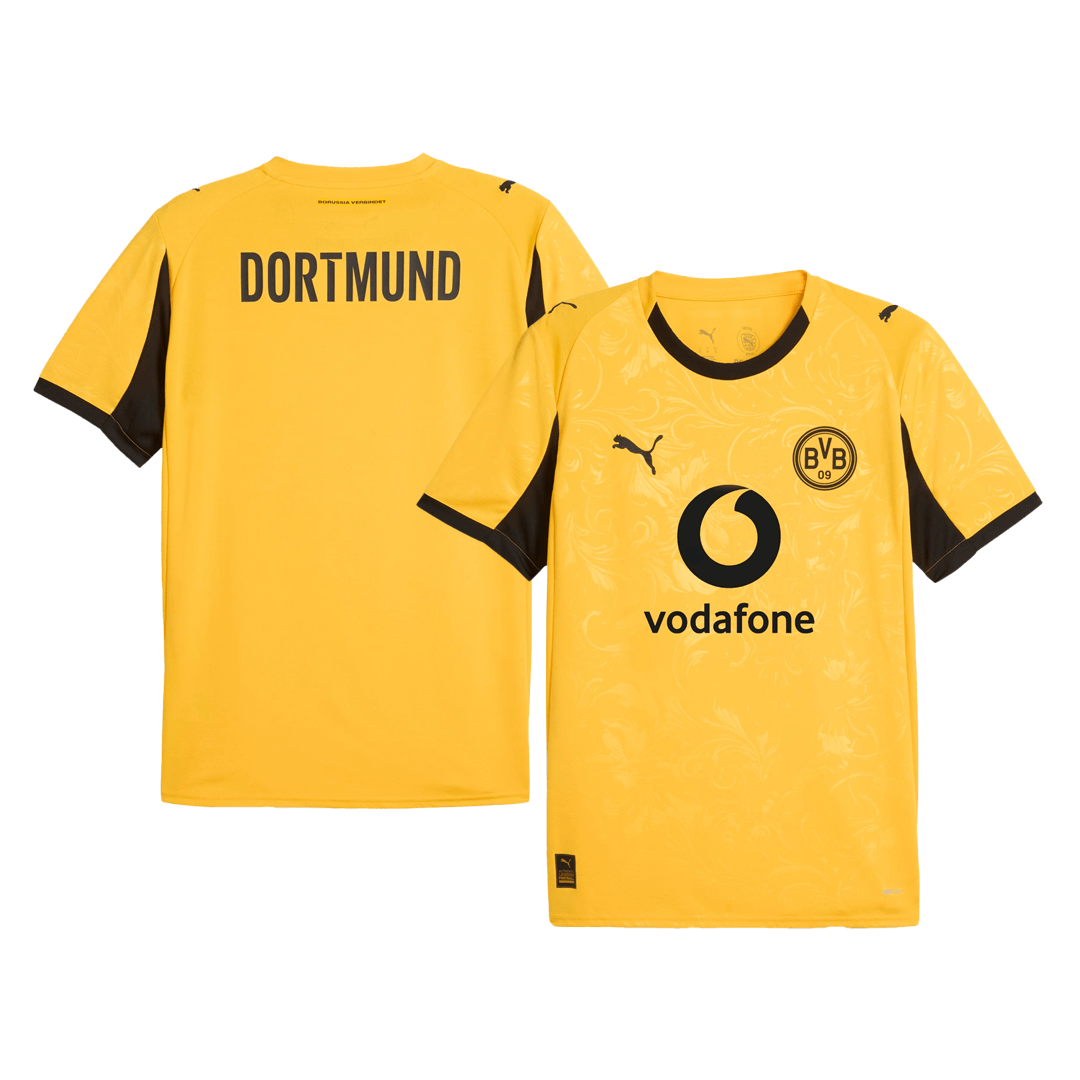 Men's Borussia Dortmund 2025/26 Home Soccer Jersey product view 10