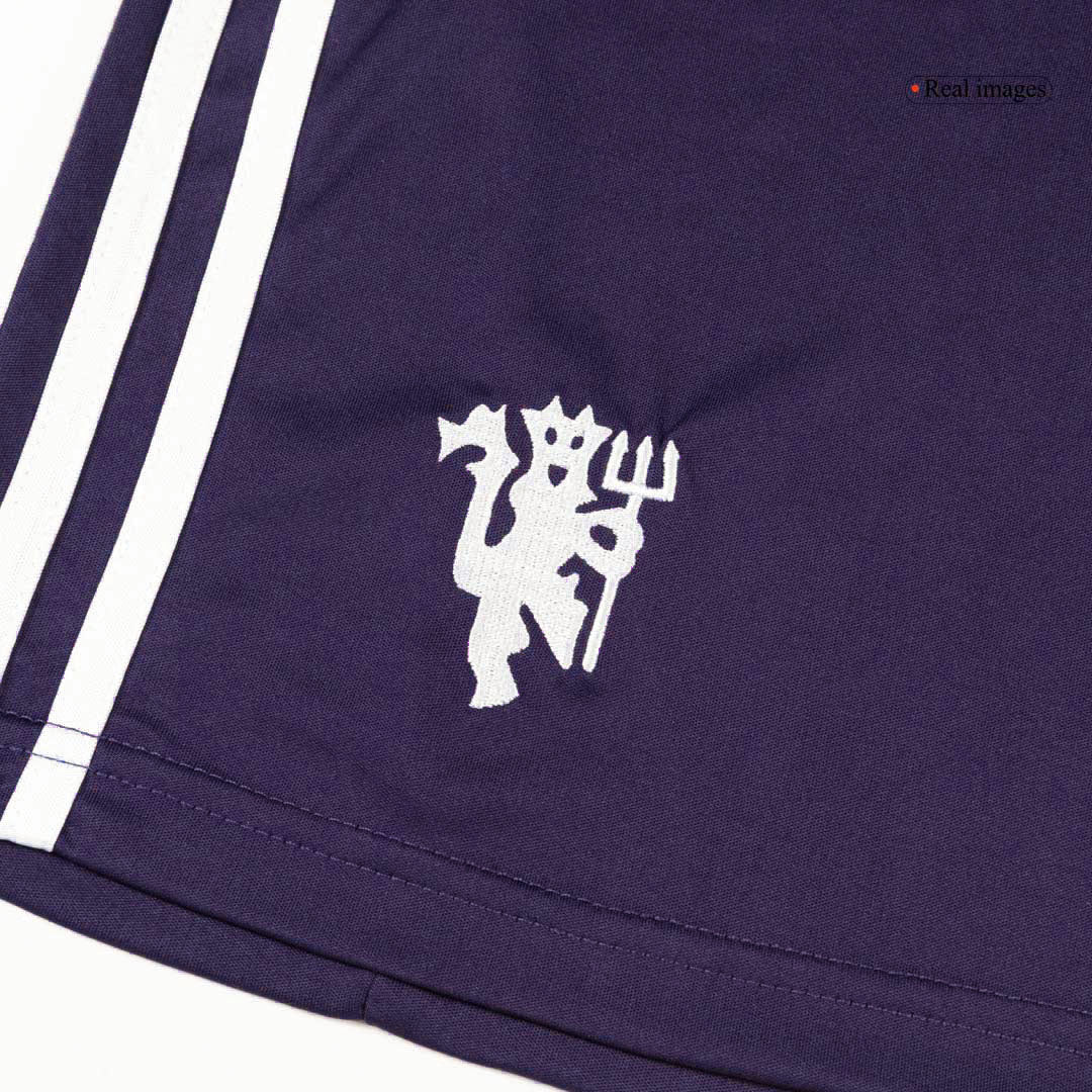 Men's Manchester United 2025/26 Away Soccer Shorts product view 4