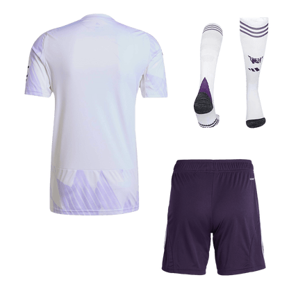 Men's Manchester United 2025/26 Away Soccer Jersey Full Kit