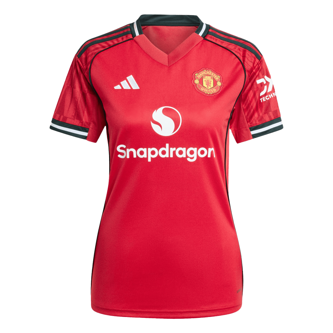 Women's Manchester United 2025/26 Home Soccer Jersey product view 1