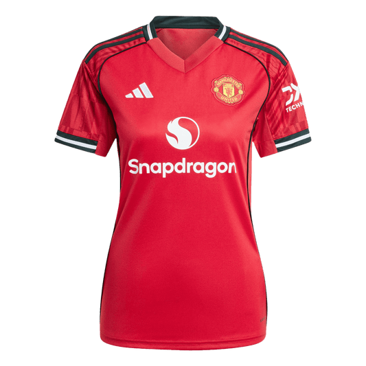 Women's Manchester United 2025/26 Home Soccer Jersey product view 1