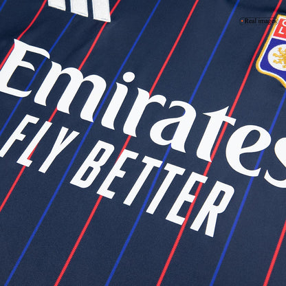 Men's Olympique Lyonnais 2025/26 Away Soccer Jersey product view 4