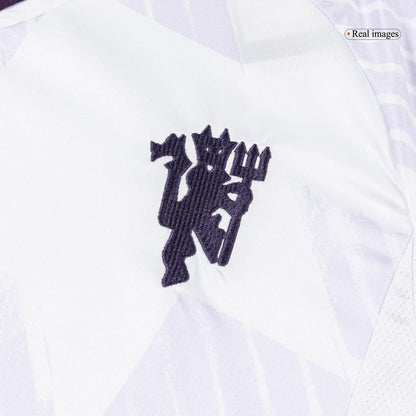 Men's Manchester United 2025/26 Away Long Sleeve Soccer Jersey product view 6