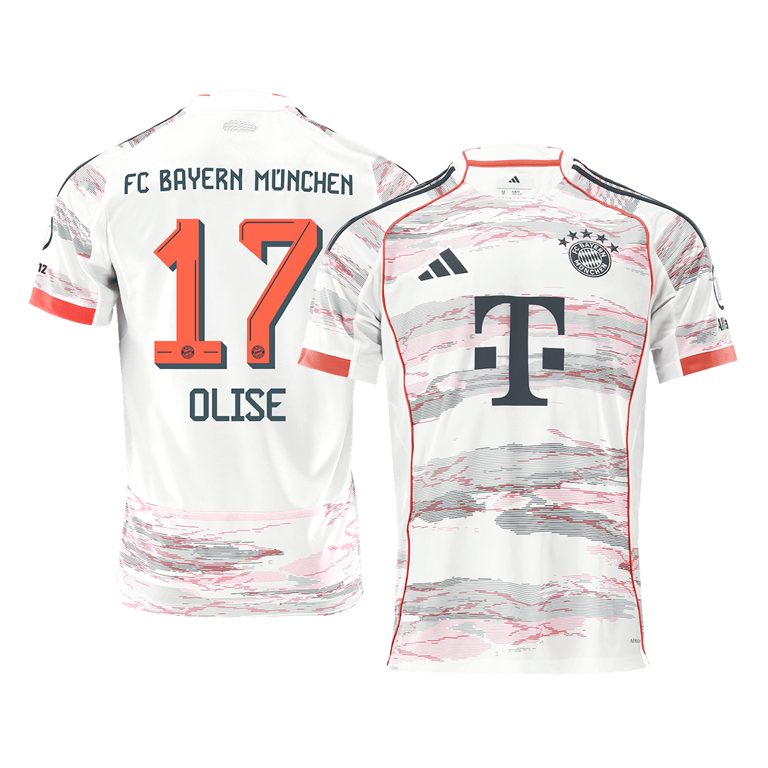 OLISE #17 Men's Bayern Munich 2025/26 Away Soccer Jersey product view 1