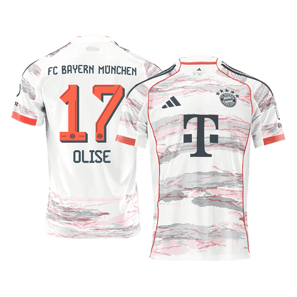 OLISE #17 Men's Bayern Munich 2025/26 Away Soccer Jersey product view 1