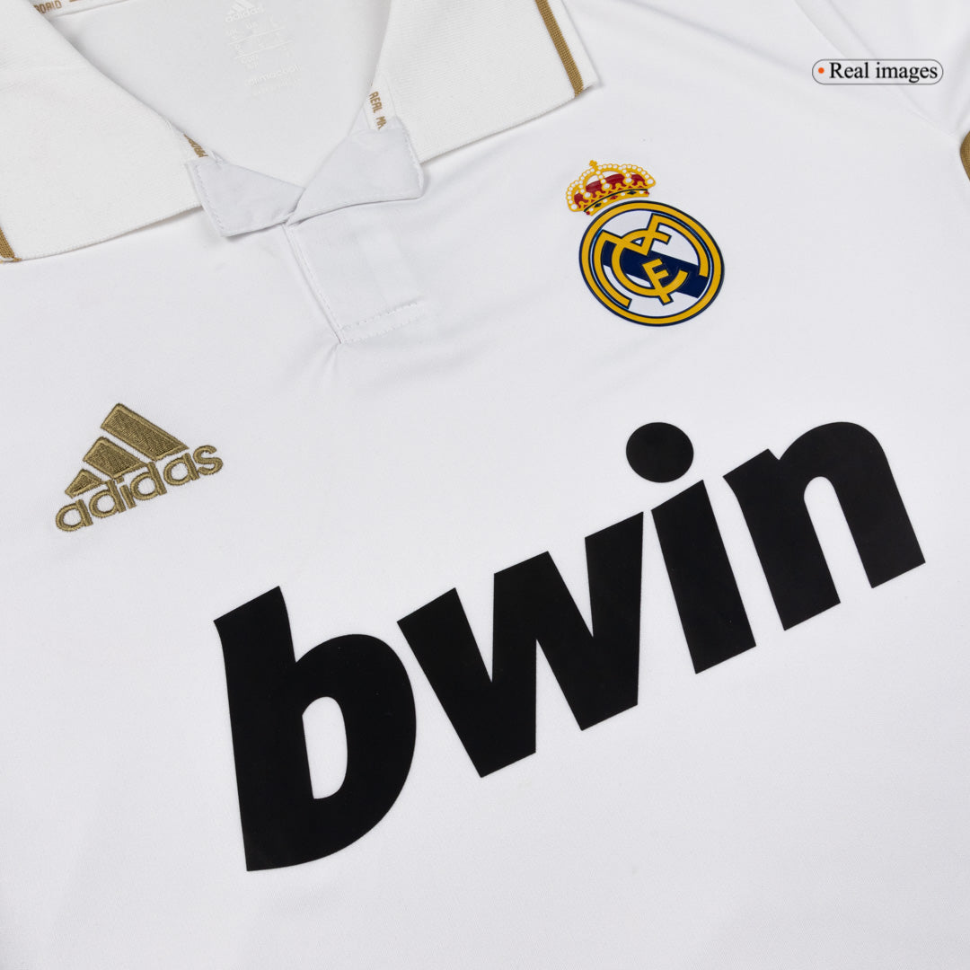 Retro Men's Real Madrid 2011/12 Home Soccer Jersey product view 5