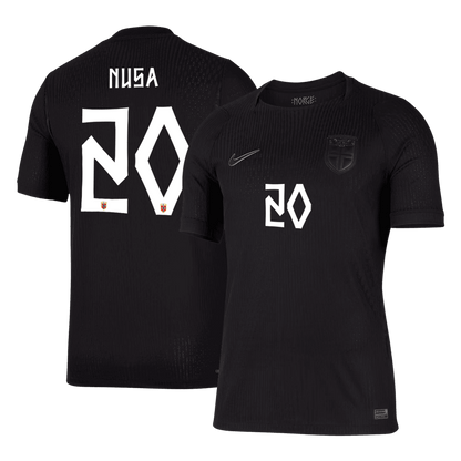 NUSA #20 Men's Norway World Cup 2026 Player Version Away Soccer Jersey - Slim Fit product view 1