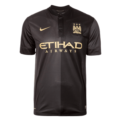 Retro Men's Manchester City 2013/14 Away Soccer Jersey product view 1