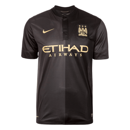 Retro Men's Manchester City 2013/14 Away Soccer Jersey product view 1