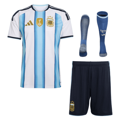 Men's Argentina World Cup 2026 Home Soccer Jersey Full Kit [PREMIUM]