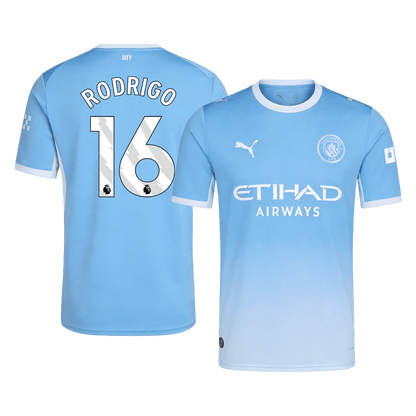 RODRIGO #16 Men's Manchester City 2026/27 Home Soccer Jersey product view 1