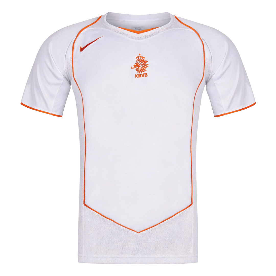 Retro Men's Netherlands 2004 Away Soccer Jersey product view 1