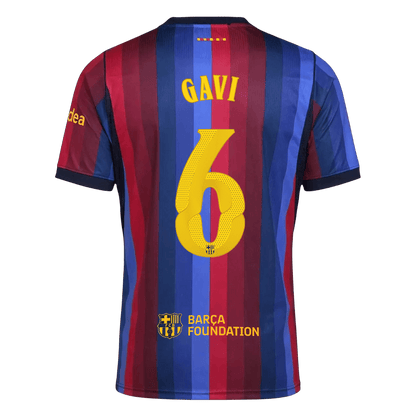 GAVI #6 Men's Barcelona UCL 2026/27 Home Soccer Jersey product view 3