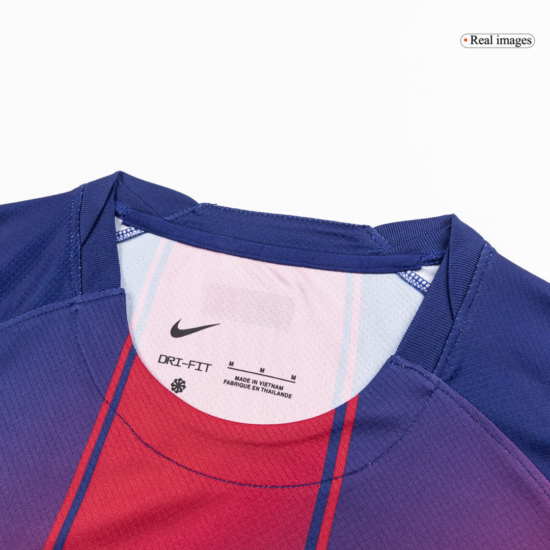Men's Barcelona 2025/26 Home Soccer Jersey Kit [PREMIUM]