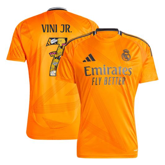 VINI JR. #7 Real Madrid Away Soccer Jersey 2024/25 - Bear Champ Font product view 1