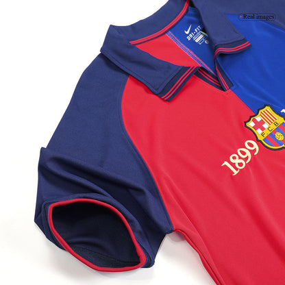 Retro GUARDIOLA #4 Men's Barcelona 1999/00 Home Soccer Jersey product view 3