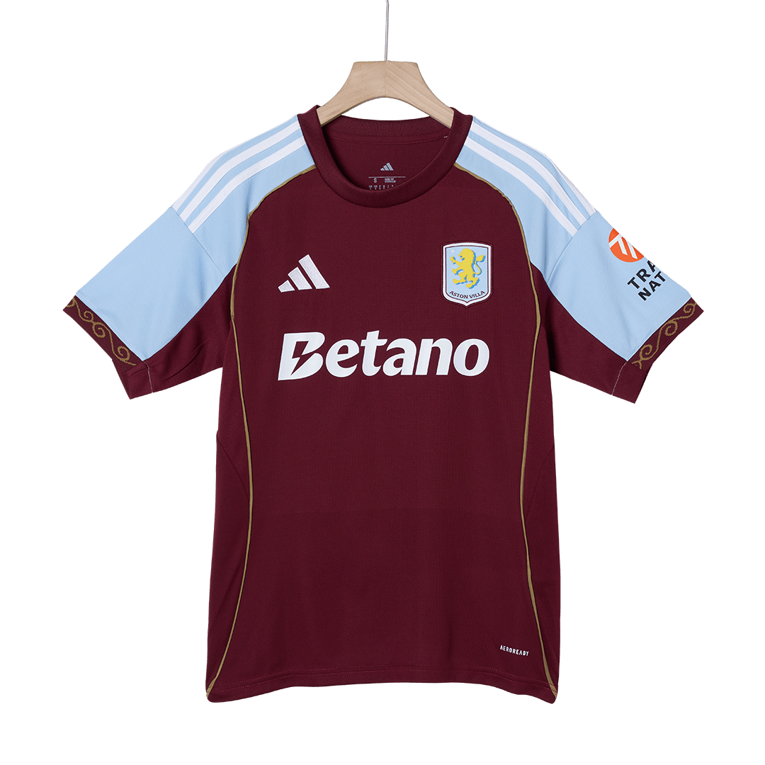 Men's Aston Villa 2025/26 Home Soccer Jersey product view 9