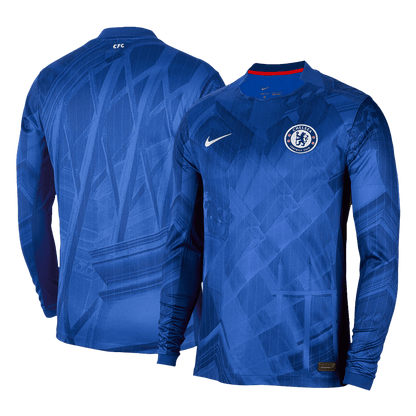 Men's Chelsea 2025/26 Home Long Sleeve Soccer Jersey product view 10