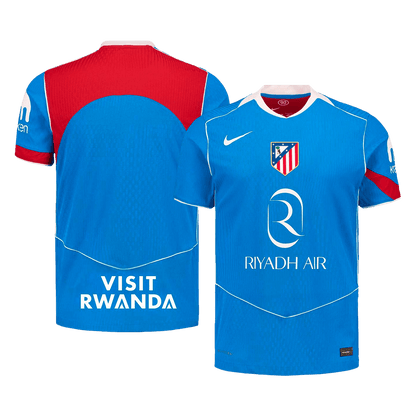 Men's Atletico Madrid 2025/26 Player Version Third Away Soccer Jersey - Slim Fit