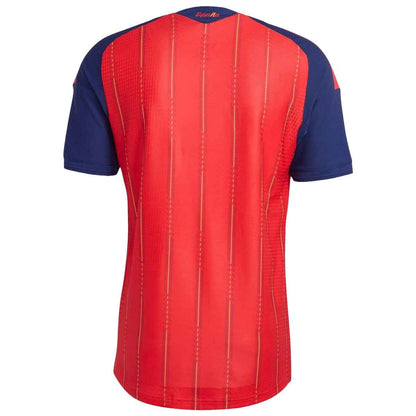 Men's Spain World Cup 2026 Player Version Home Soccer Jersey - Final Match Edition (With Patches) product view 2