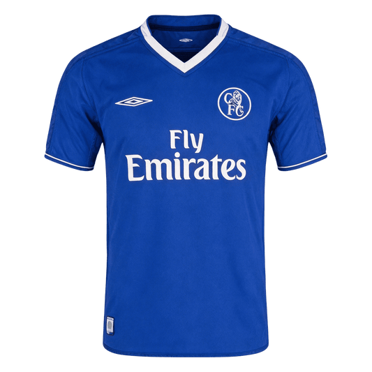 Retro Men's Chelsea 2003/05 Home Soccer Jersey product view 1