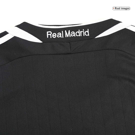 Retro BECKHAM #23 Men's Real Madrid 2006/07 Away Long Sleeve Soccer Jersey product view 2