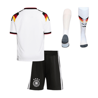 Kid's Germany World Cup 2026 Home Soccer Jersey Full Kit