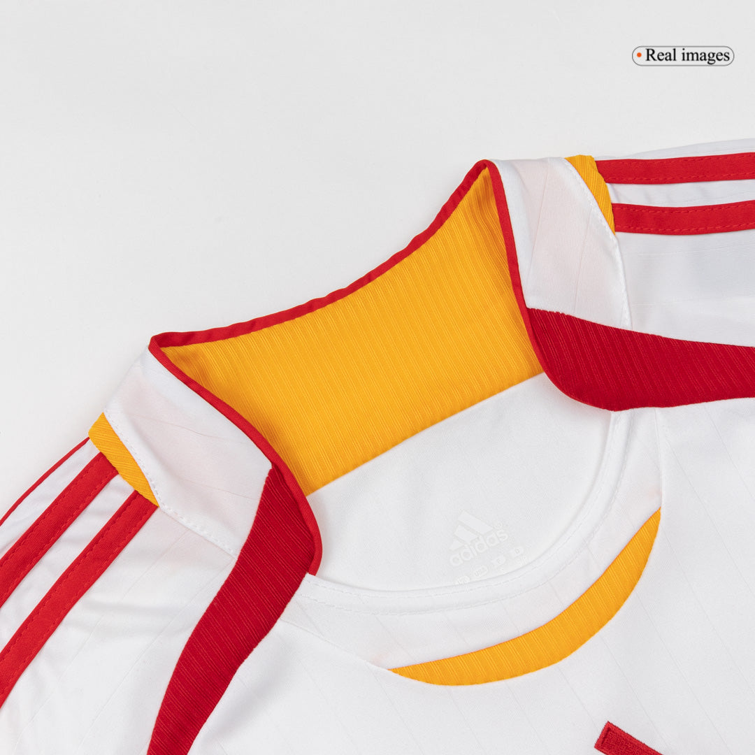 Retro Men's Spain 2006 Away Soccer Jersey product view 8