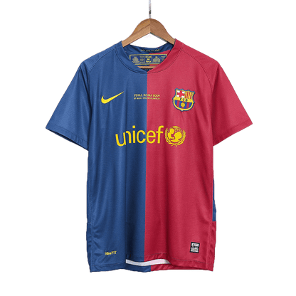 Retro Men's Barcelona UCL UCL Final 2008/09 Home Soccer Jersey product view 1