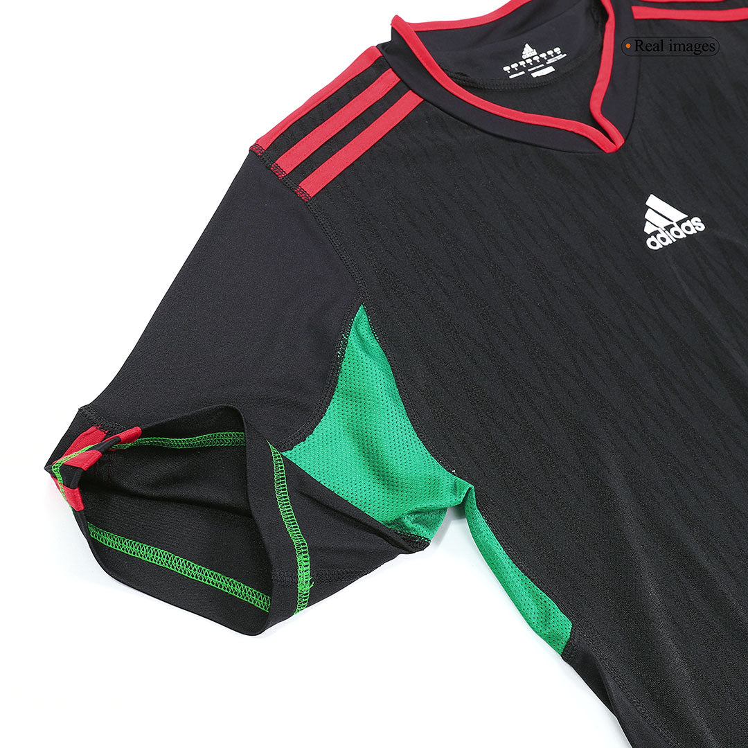 Retro Men's Mexico 2010 Away Soccer Jersey product view 5