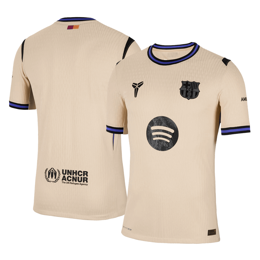 Men's Barcelona 2025/26 Player Version Away Soccer Jersey - Slim Fit product view 14