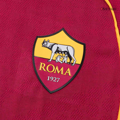 Men's Roma 2025/26 Player Version Home Soccer Jersey - Slim Fit product view 6