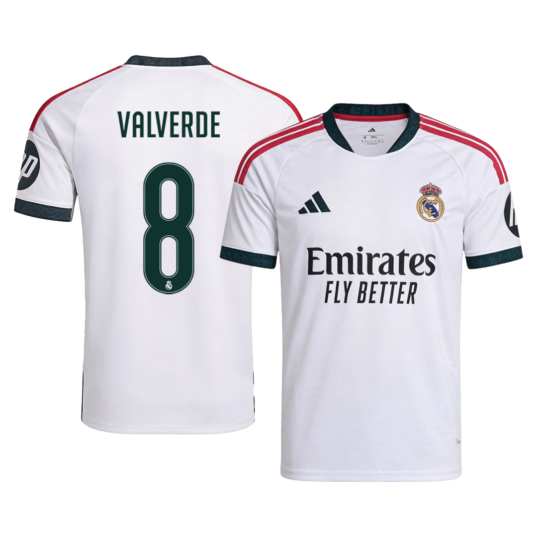 VALVERDE #8 Men's Real Madrid 2026/27 Home Soccer Jersey Premium product view 1